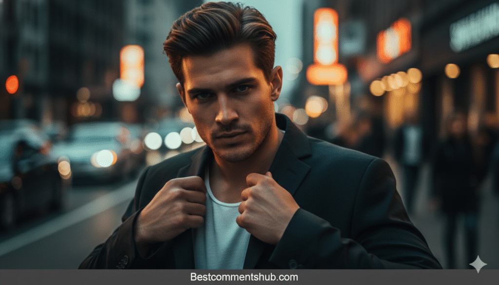 one word comment for boy pic on instagram