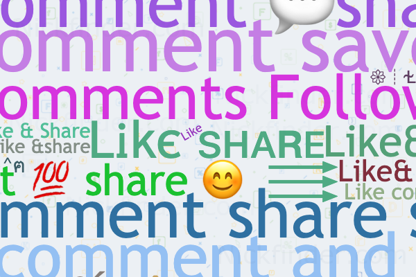 Like Comment Share Style Name 2026 - Best Comment Hub