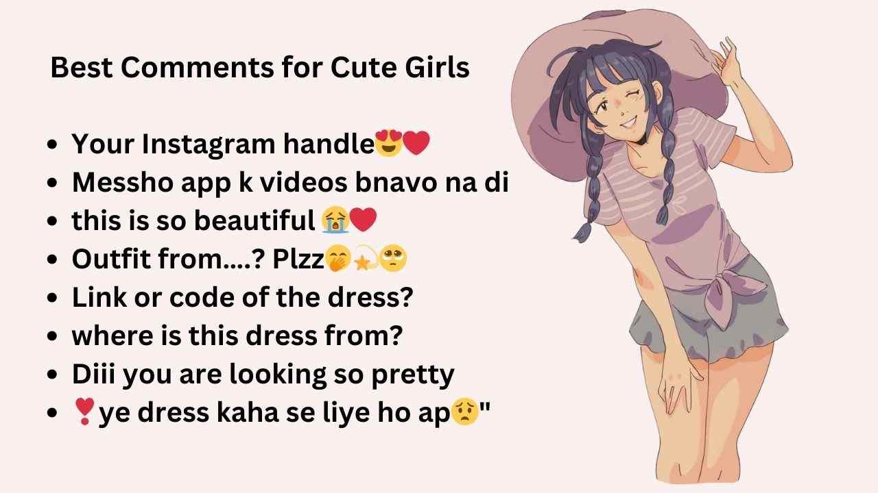 500+ Best Comment On Girl Pic To Impress Her in 2025 – Best Comment Hub