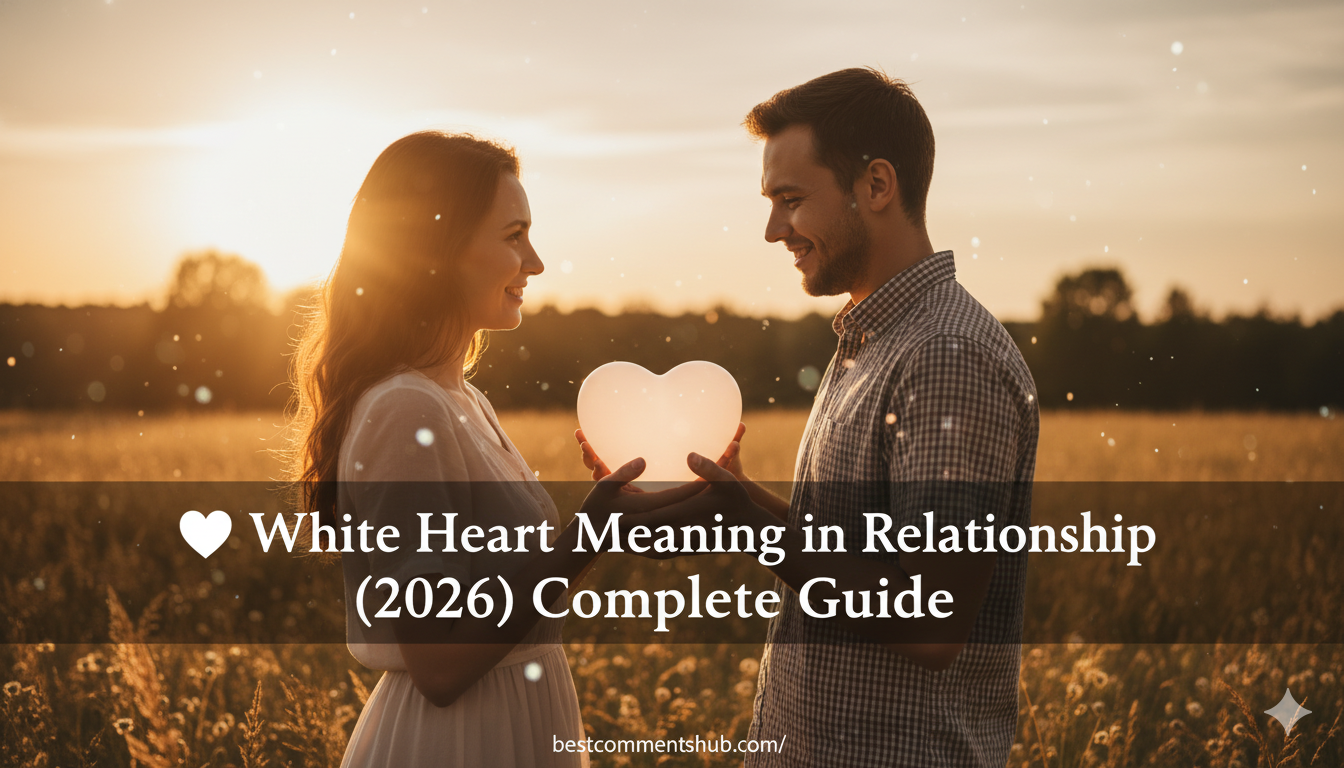 🤍 White Heart Meaning in Relationship (2026) Complete Guide